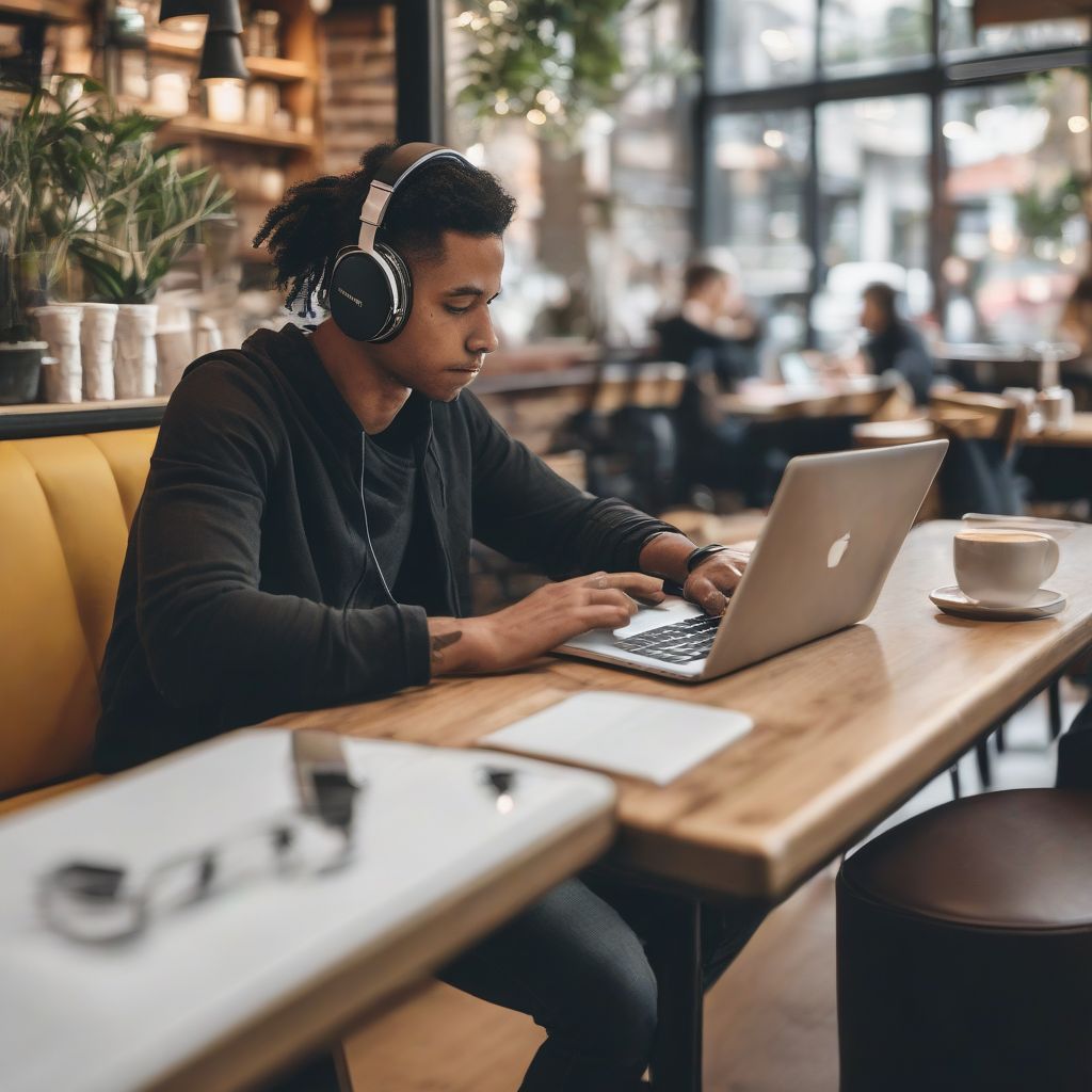 Noise-canceling Headphones for Digital Nomads